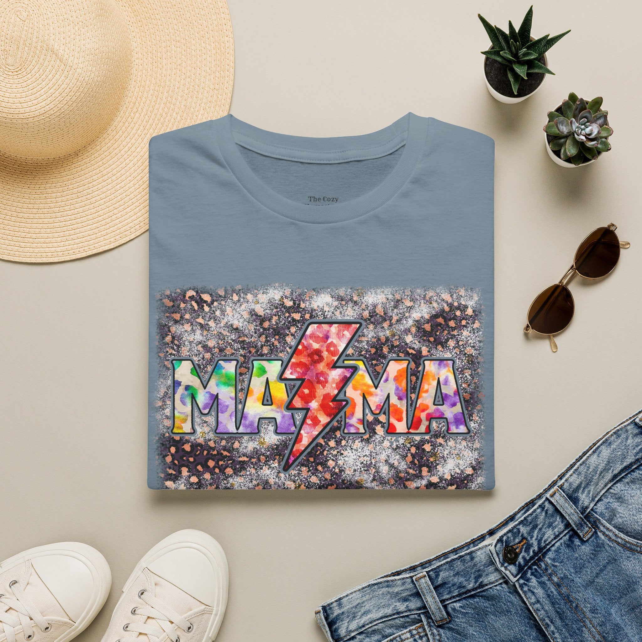 Mama Lightning Graphic T‑Shirt