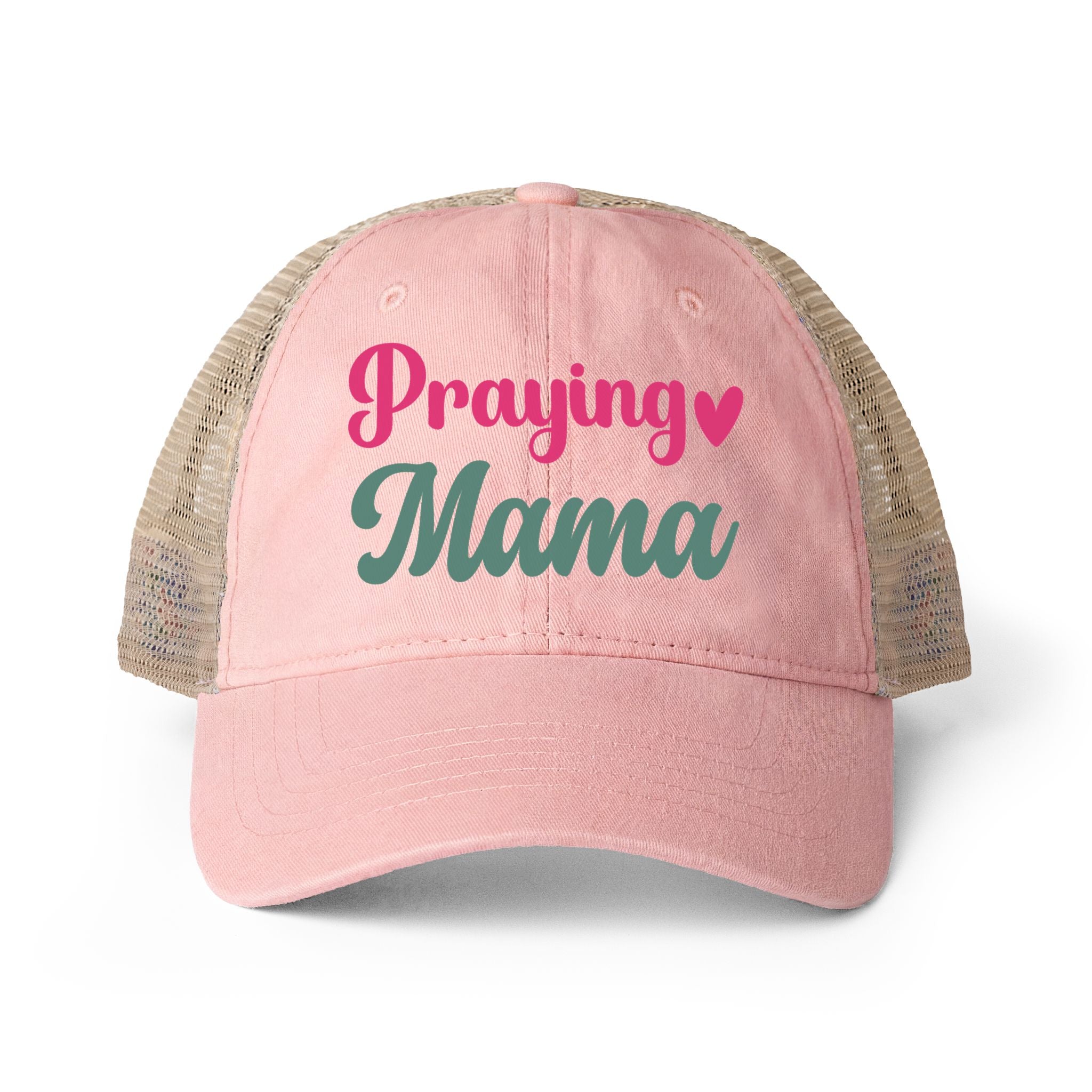 Women's Washed Mesh-Back Cap