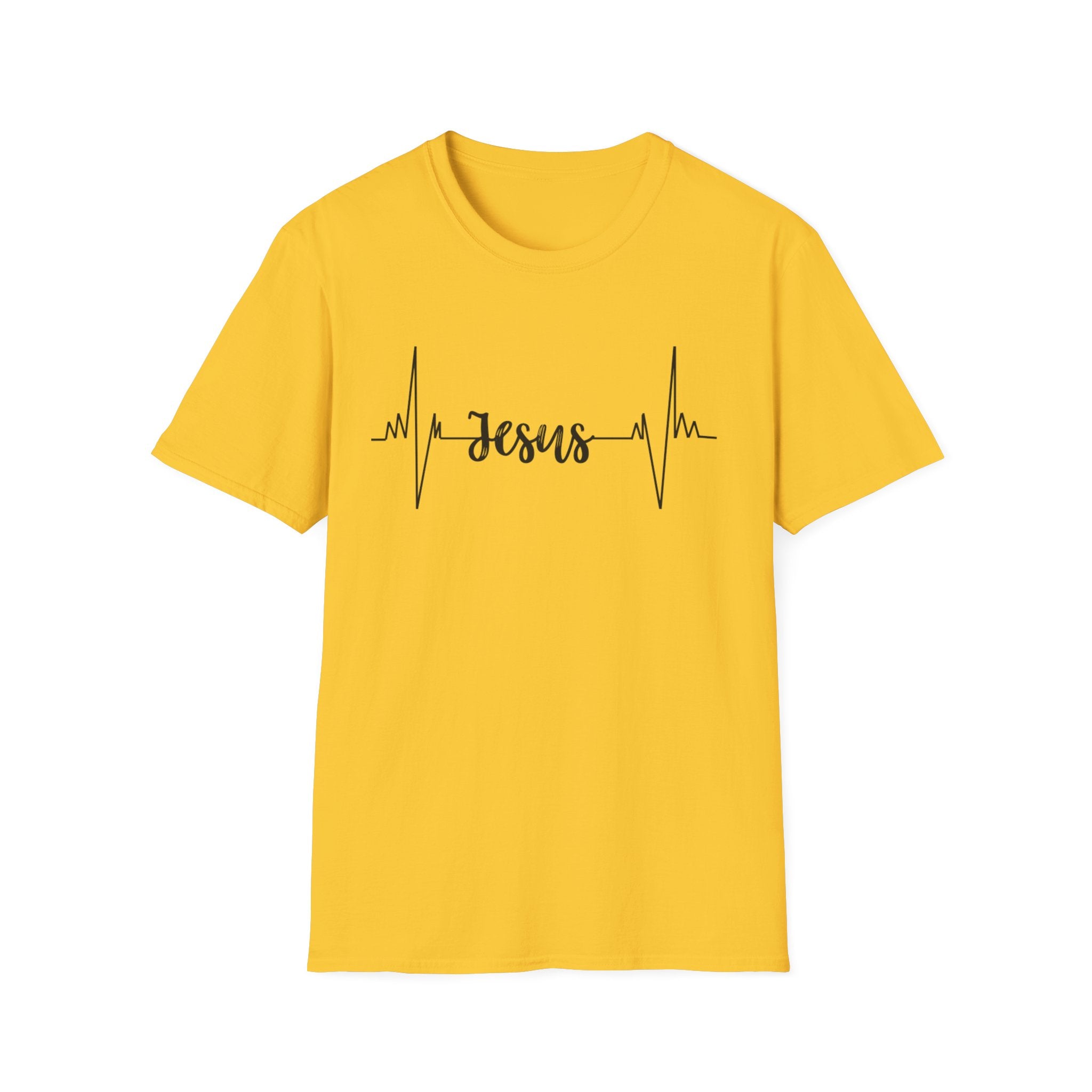 Jesus Heartbeat T-Shirt — Christian Faith Graphic Tee