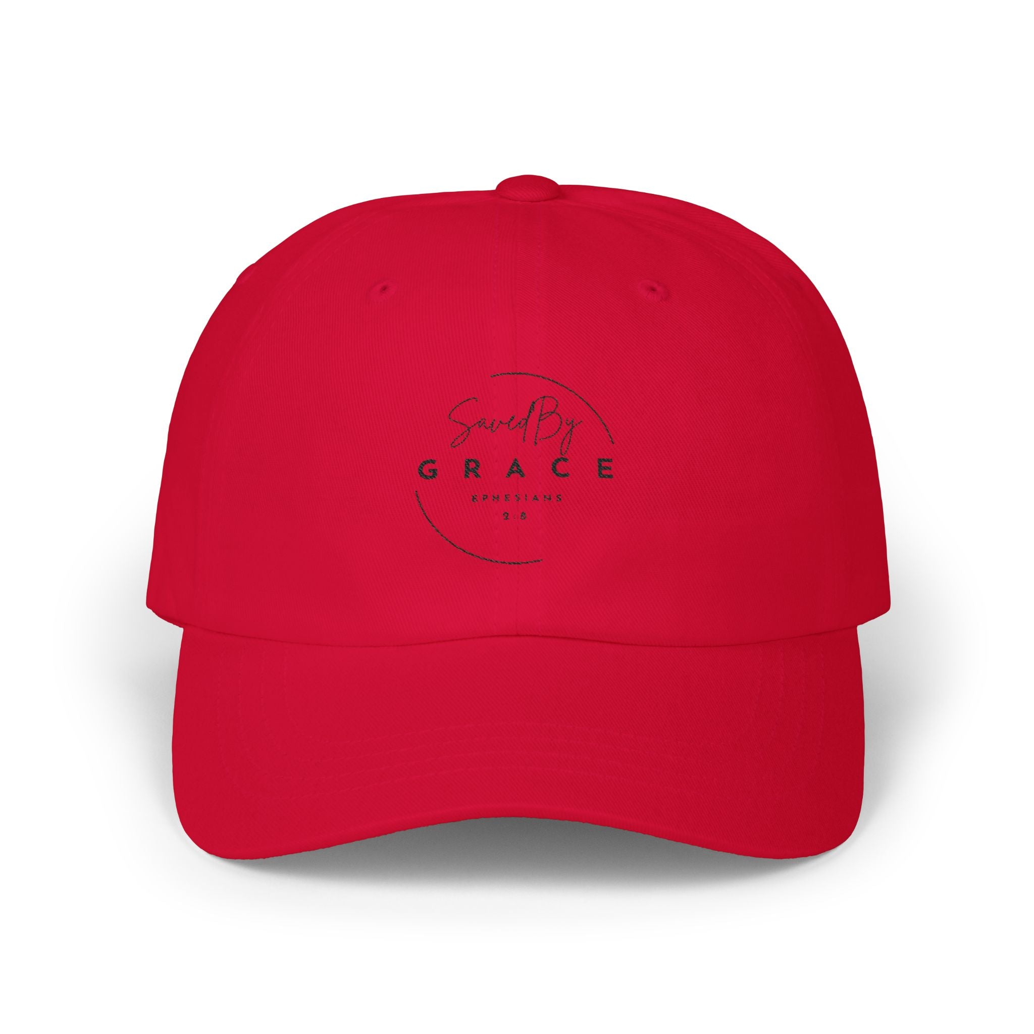 Dad Cap — 'Grace' Minimal Embroidered Baseball Hat
