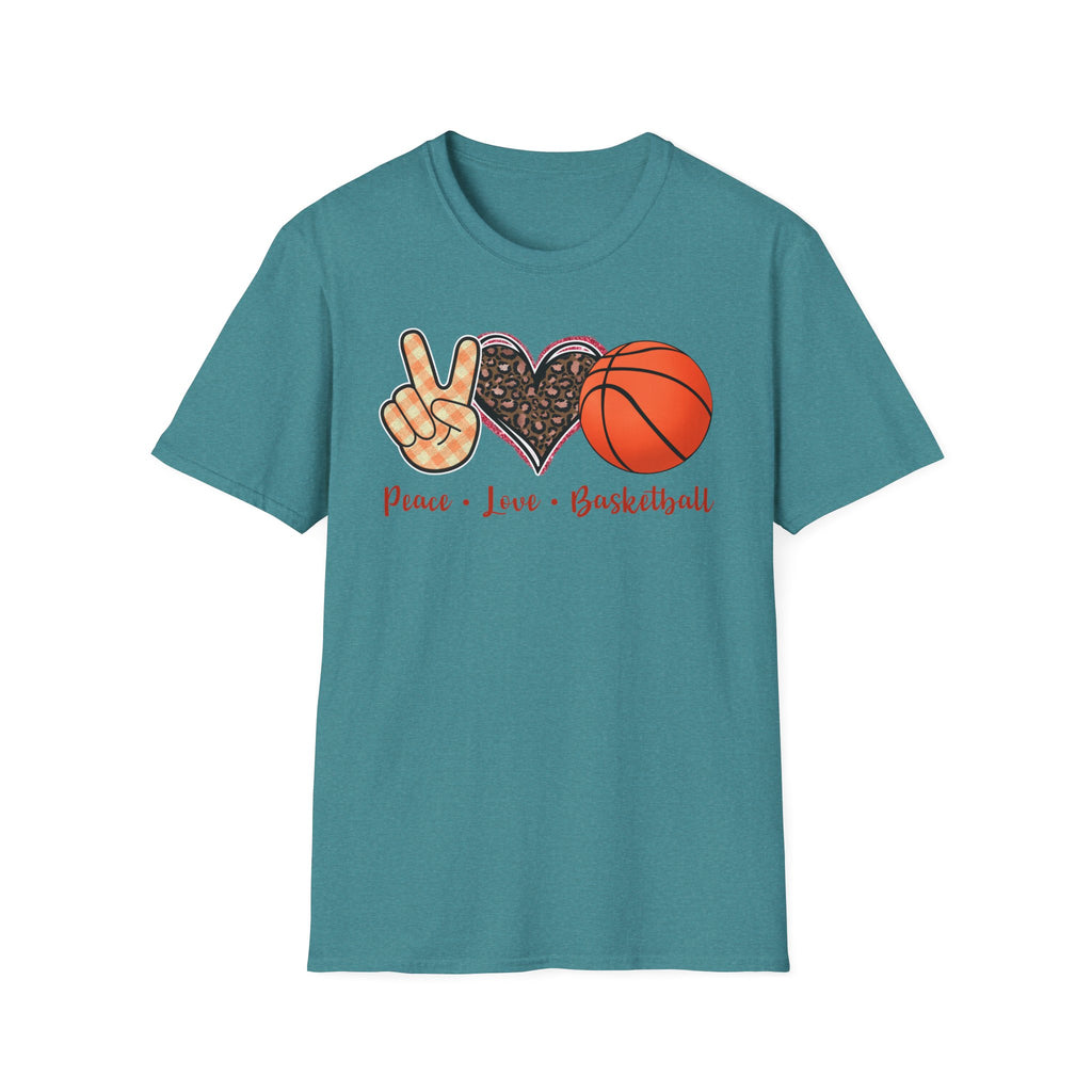 Peace Love Basketball T-Shirt