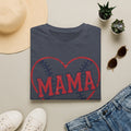 Mama Baseball T-Shirt — Heart Baseball Mom Tee