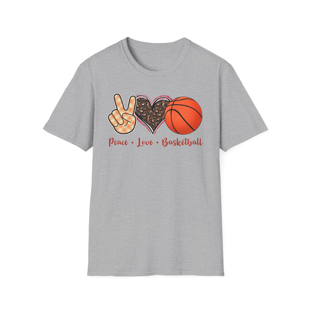 Peace Love Basketball T-Shirt