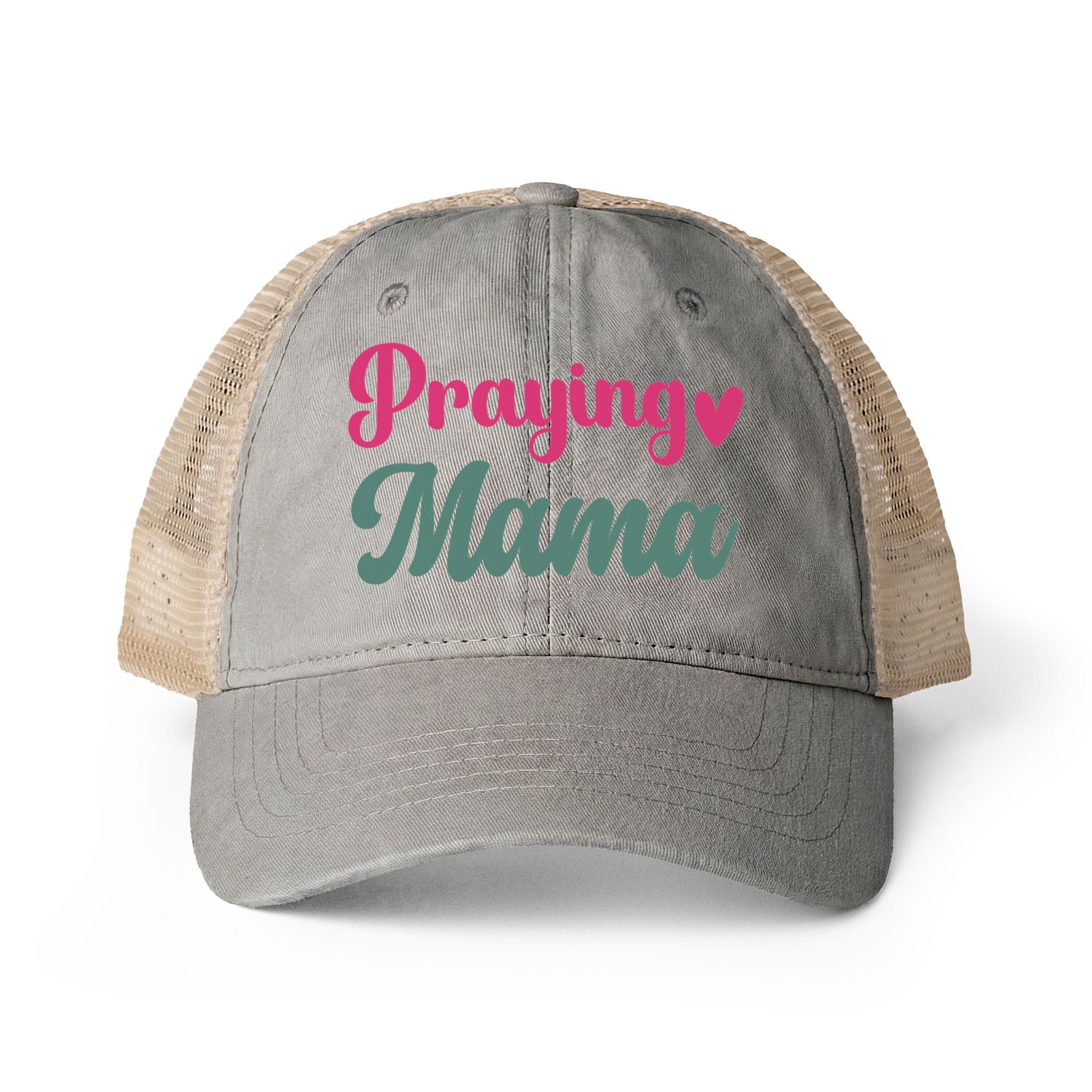 Women's Washed Mesh-Back Cap