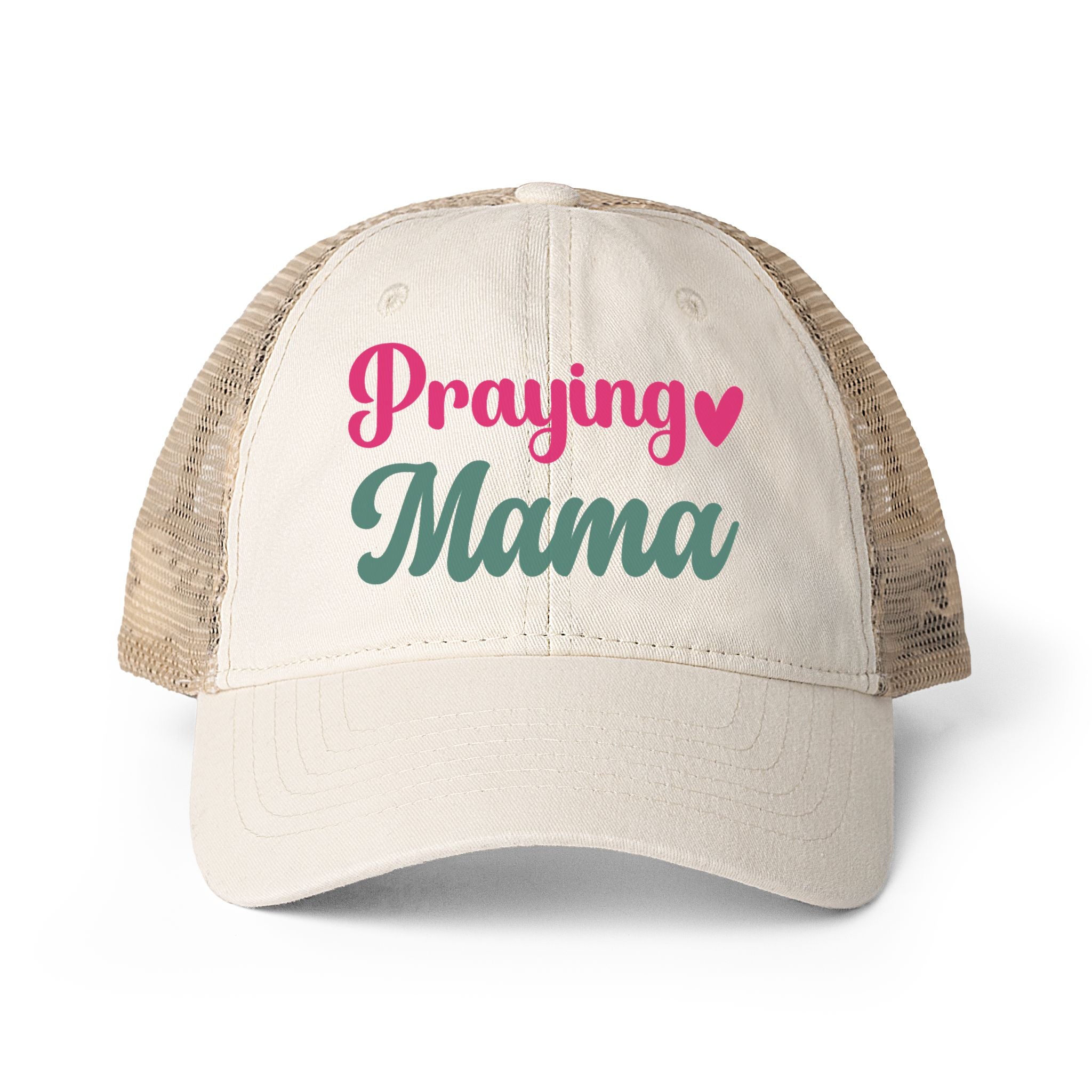 Women's Washed Mesh-Back Cap