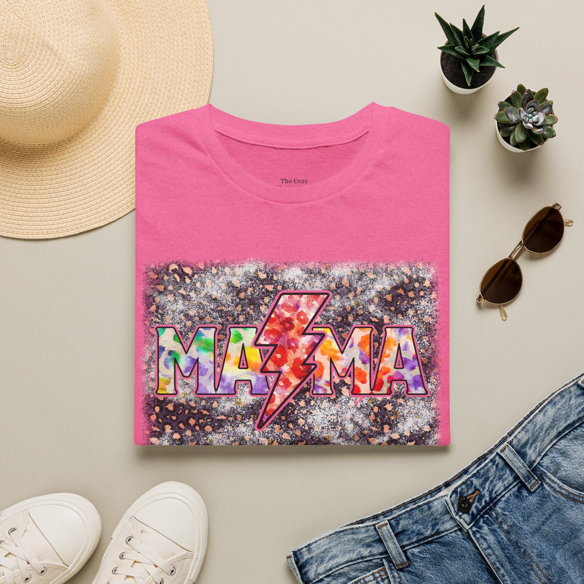 Mama Lightning Graphic T‑Shirt