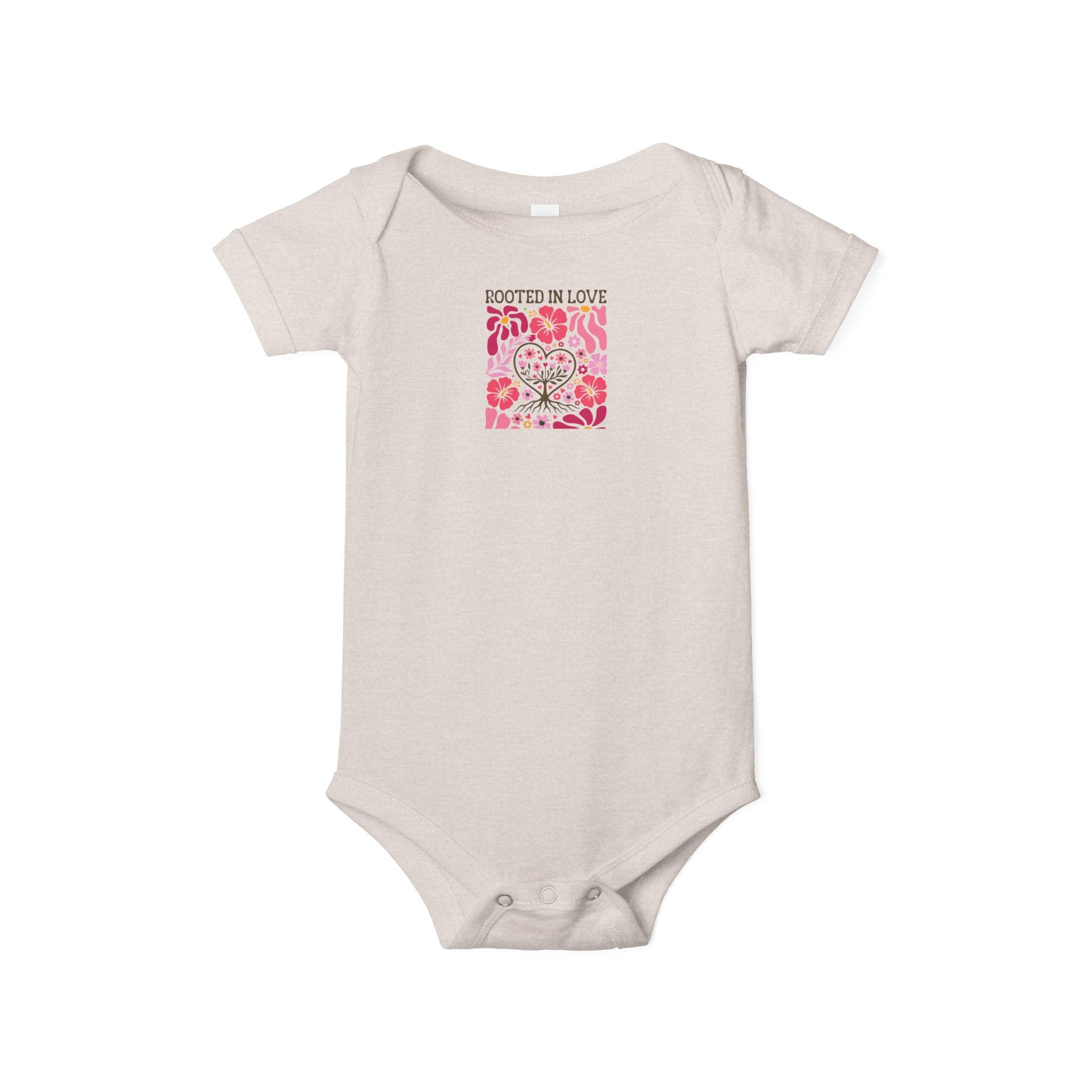 Infant Onesie – 'Rooted in Love'