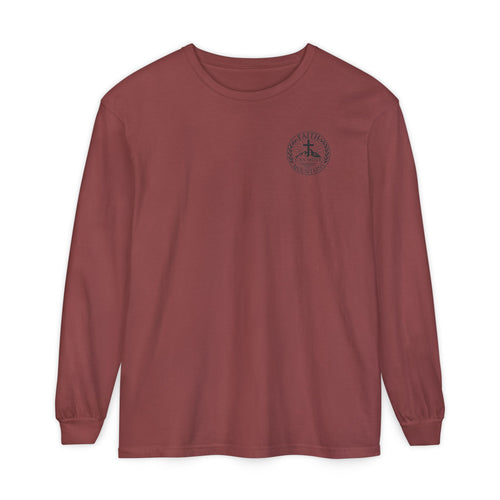 Faith Can Move Mountains Long Sleeve Tee