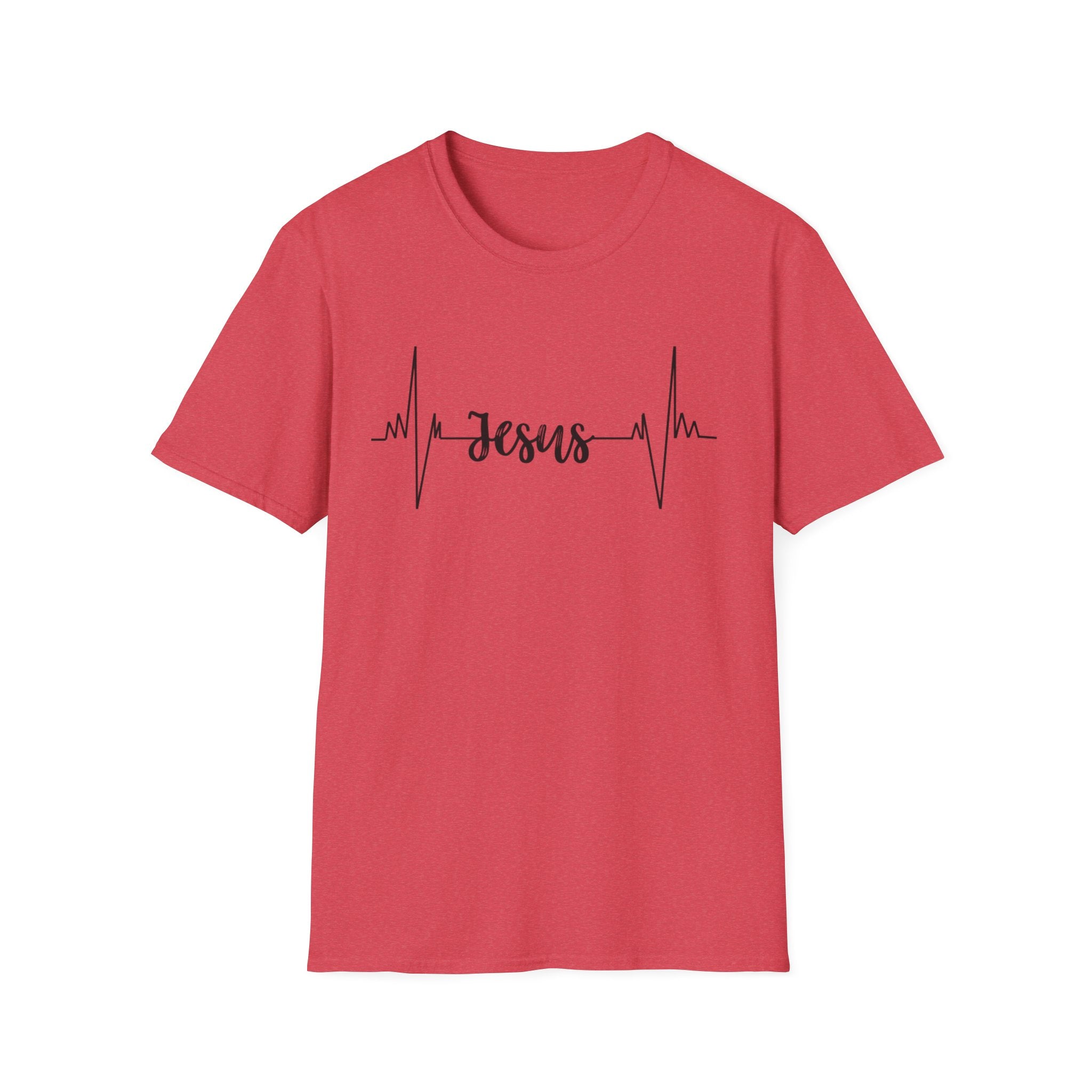 Jesus Heartbeat T-Shirt — Christian Faith Graphic Tee