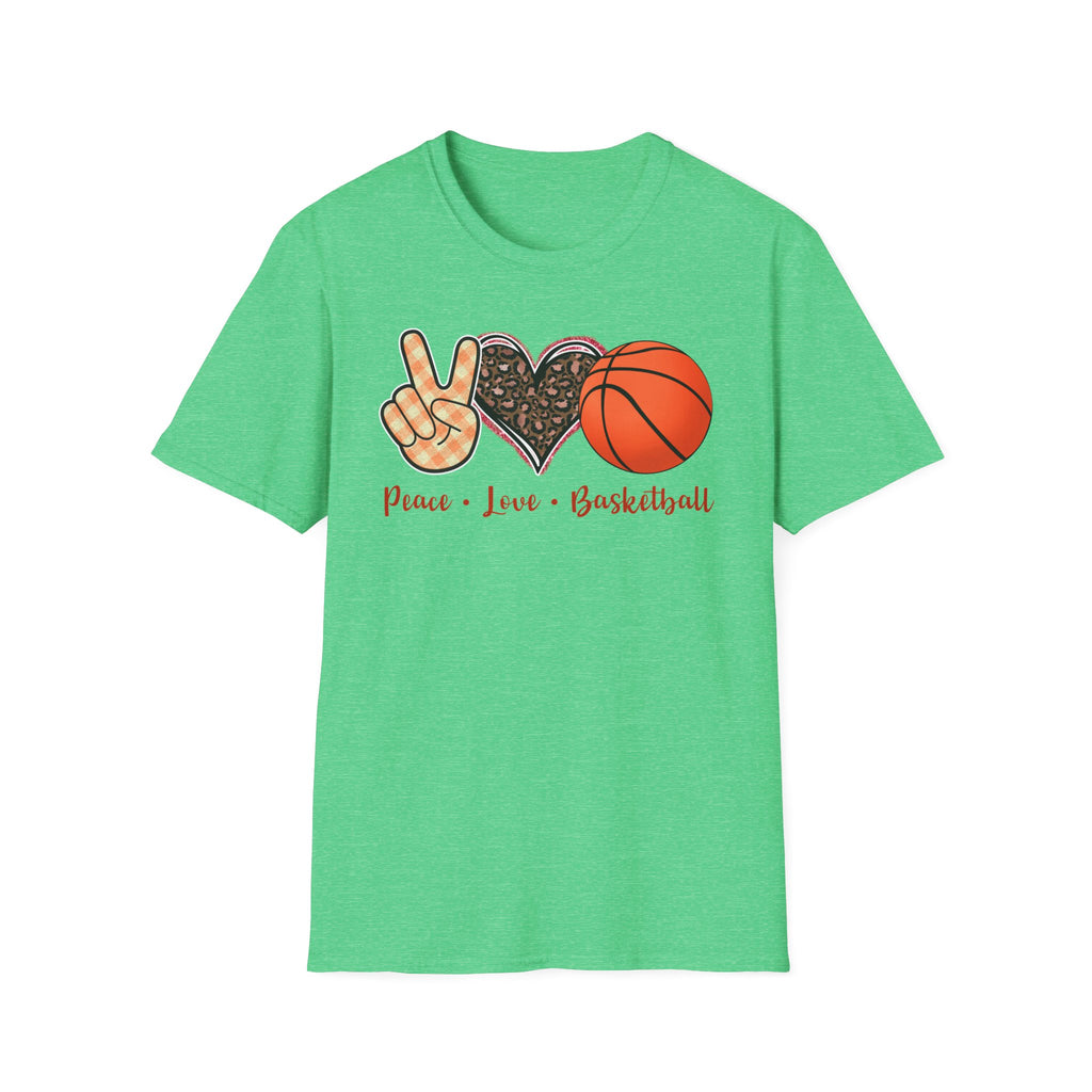 Peace Love Basketball T-Shirt