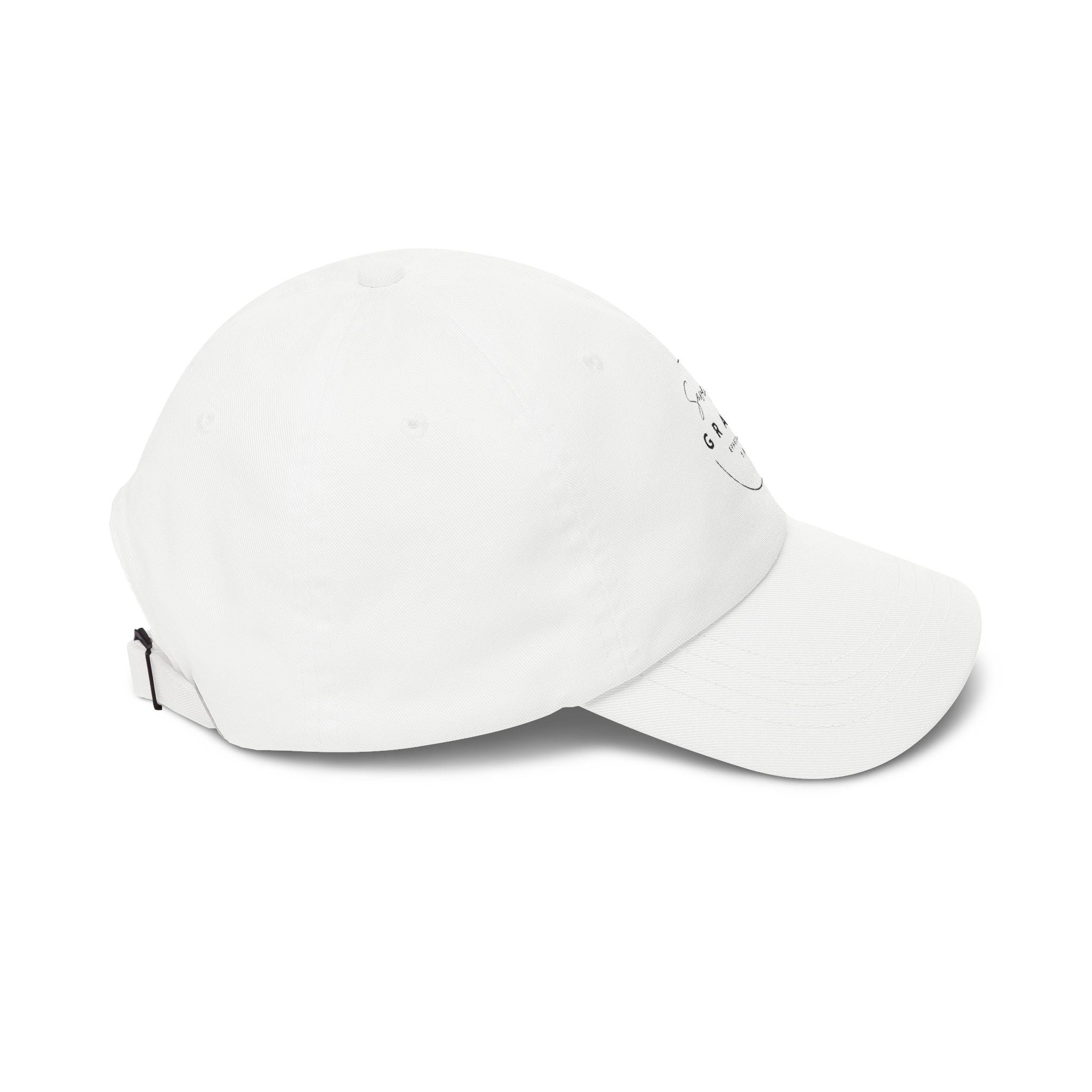 Dad Cap — 'Grace' Minimal Embroidered Baseball Hat