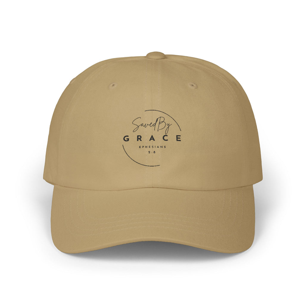Dad Cap — 'Grace' Minimal Embroidered Baseball Hat