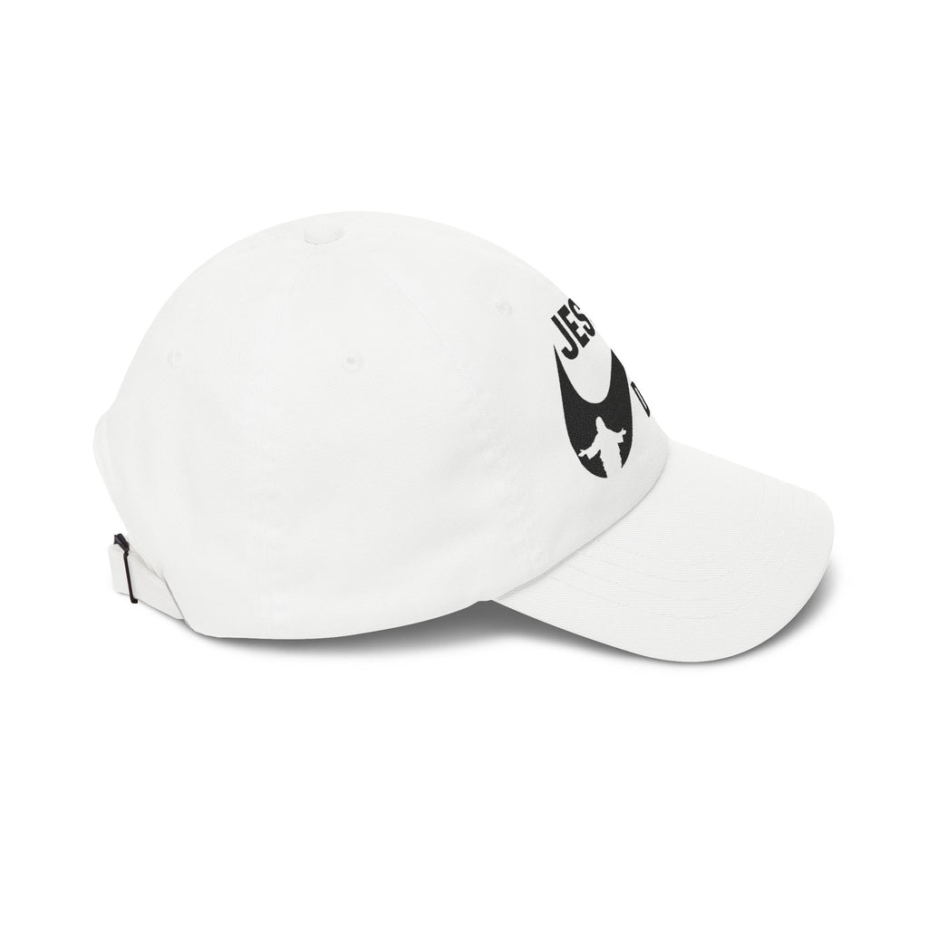 Jesus Did It Dad Cap — Christian Faith Baseball Hat
