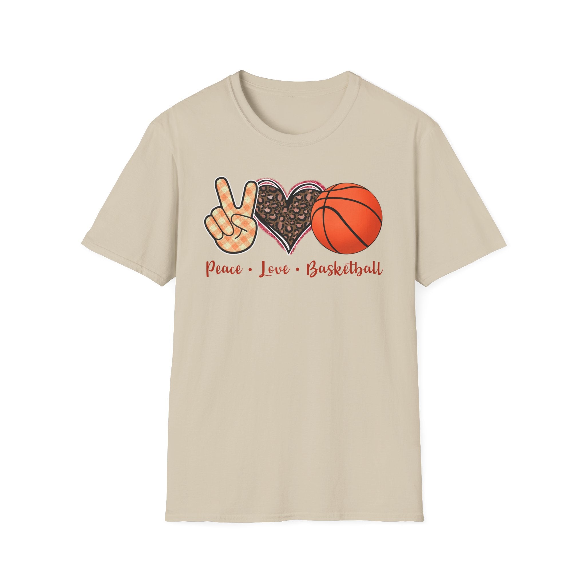 Peace Love Basketball T-Shirt