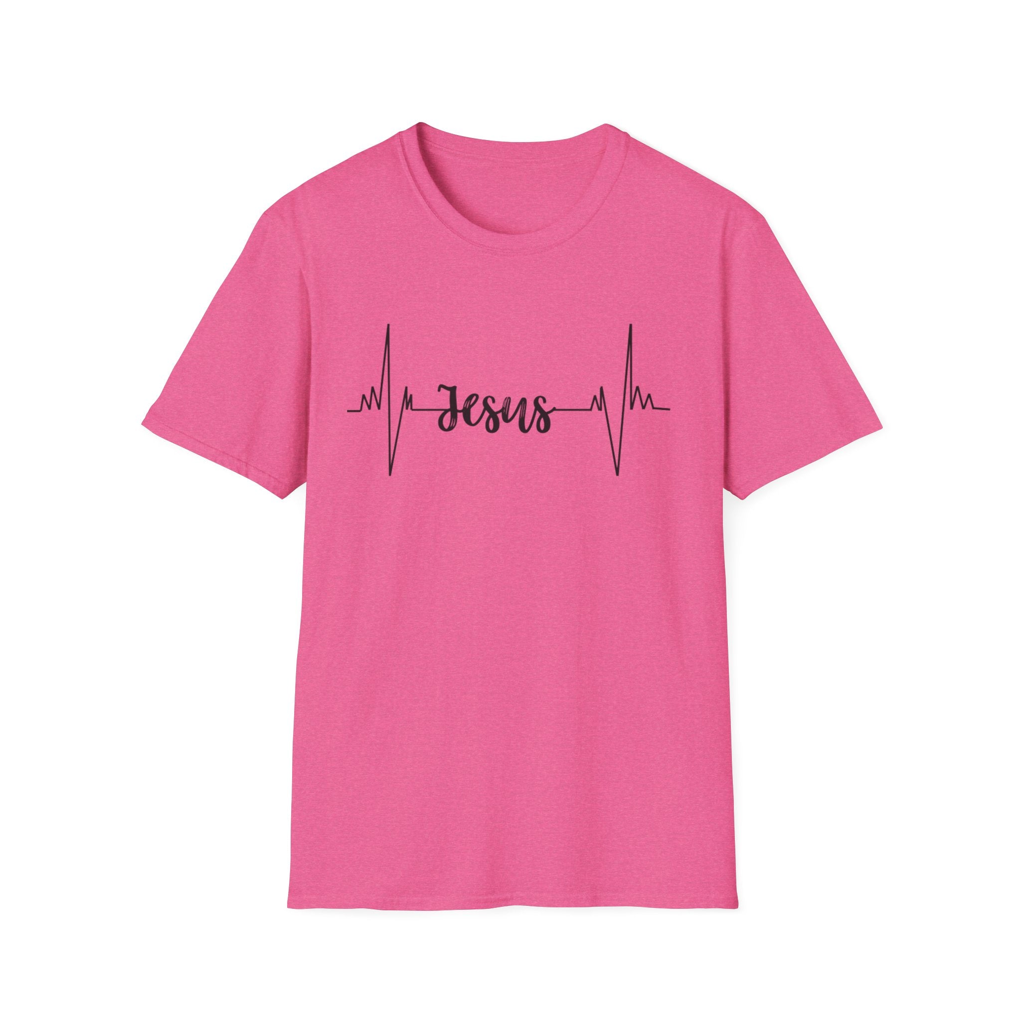 Jesus Heartbeat T-Shirt — Christian Faith Graphic Tee