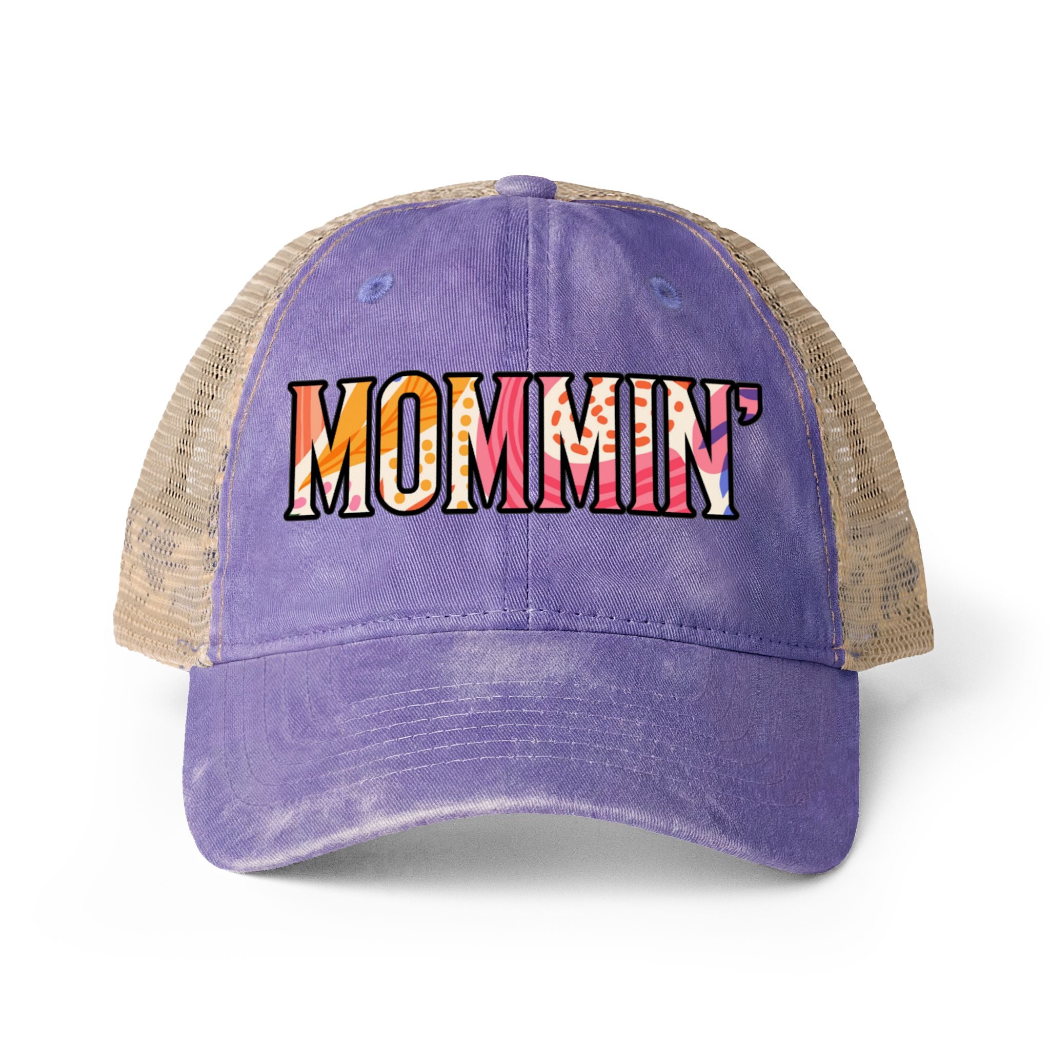 Women's Washed Mesh-Back Cap