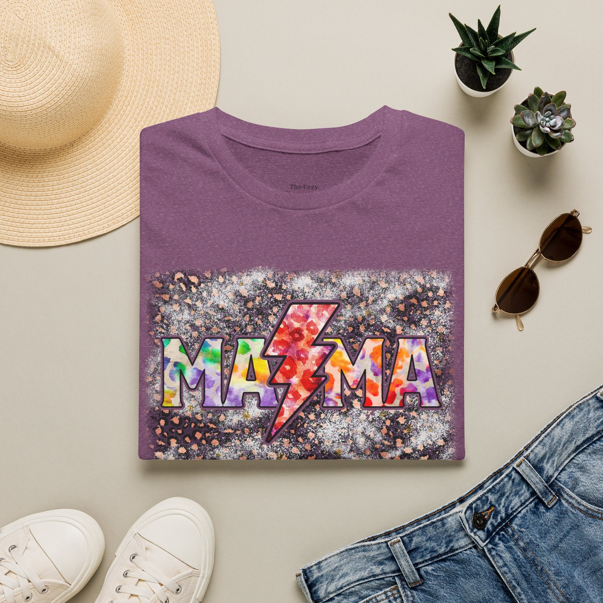 Mama Lightning Graphic T‑Shirt