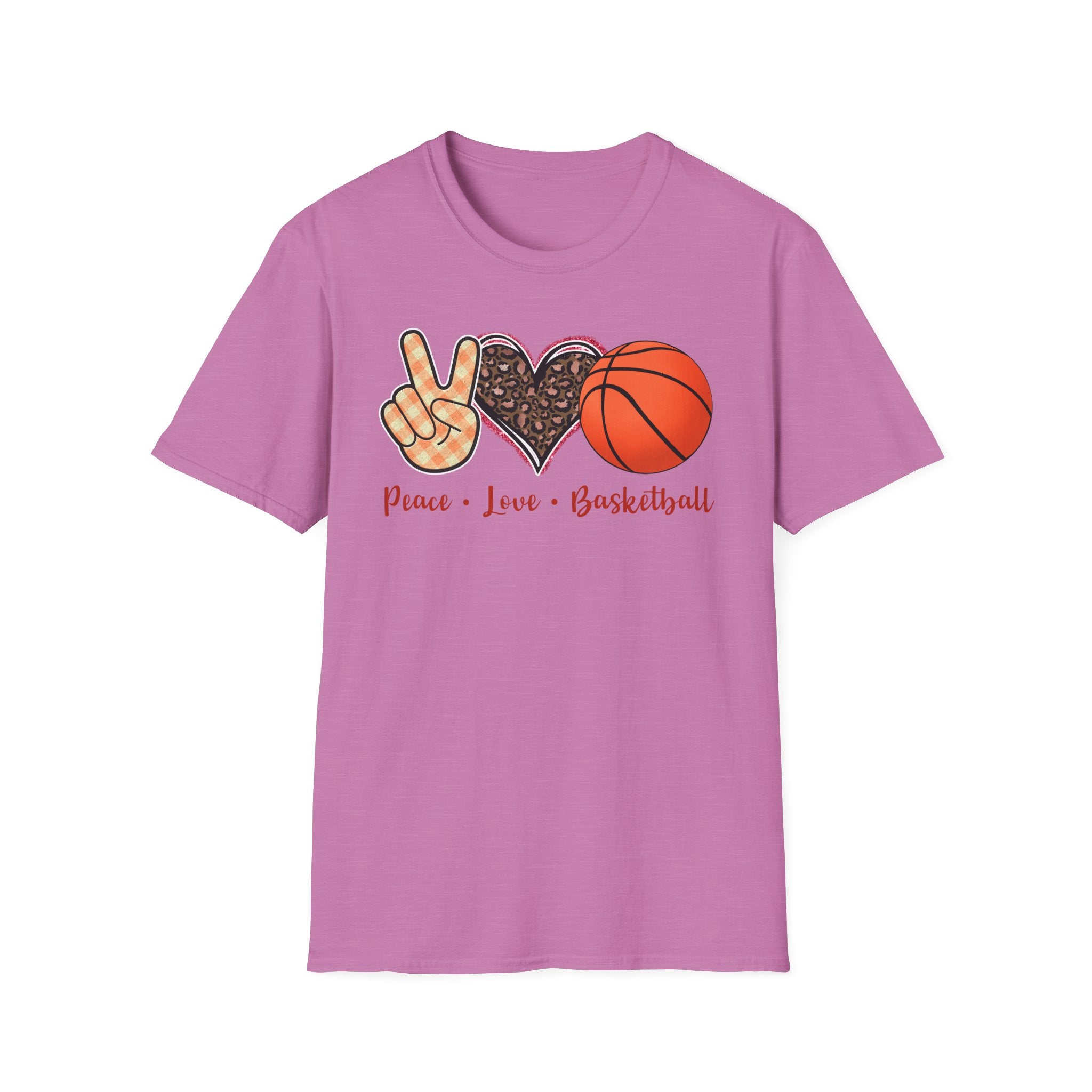 Peace Love Basketball T-Shirt