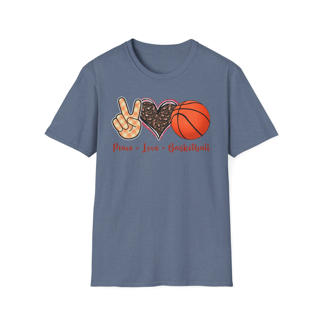 Peace Love Basketball T-Shirt