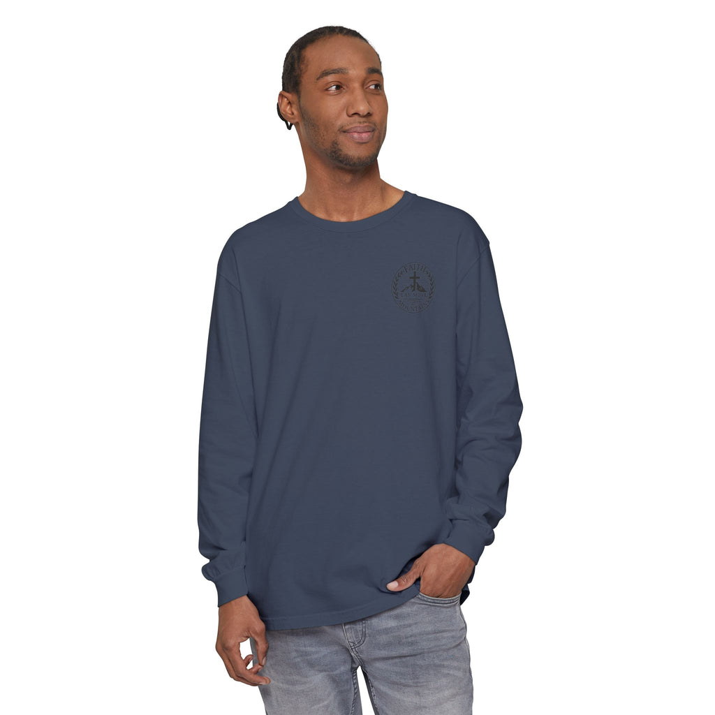 Faith Can Move Mountains Long Sleeve Tee
