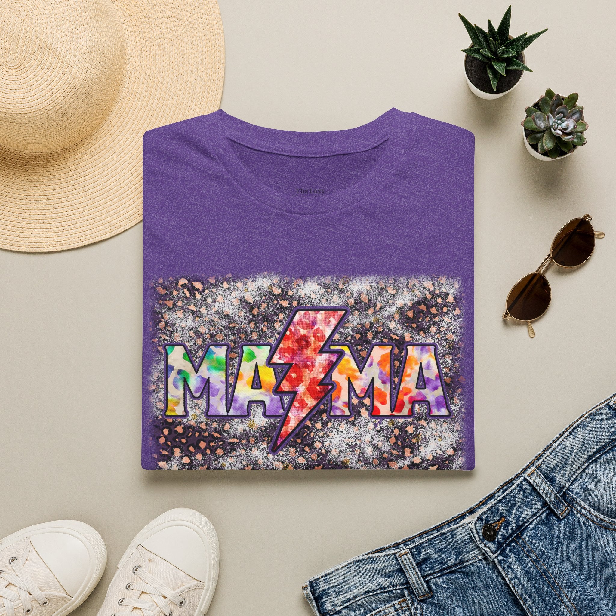 Mama Lightning Graphic T‑Shirt