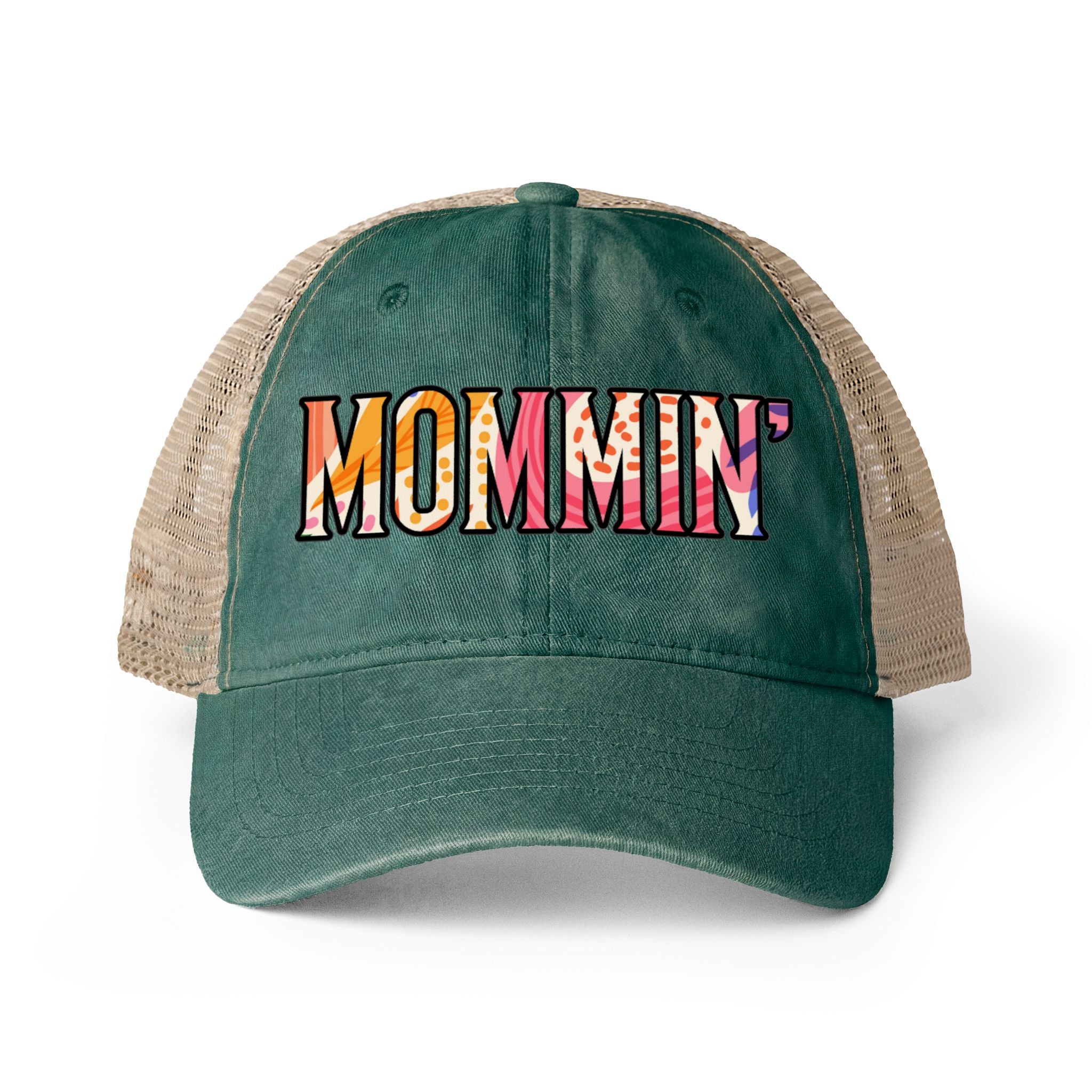 Women's Washed Mesh-Back Cap