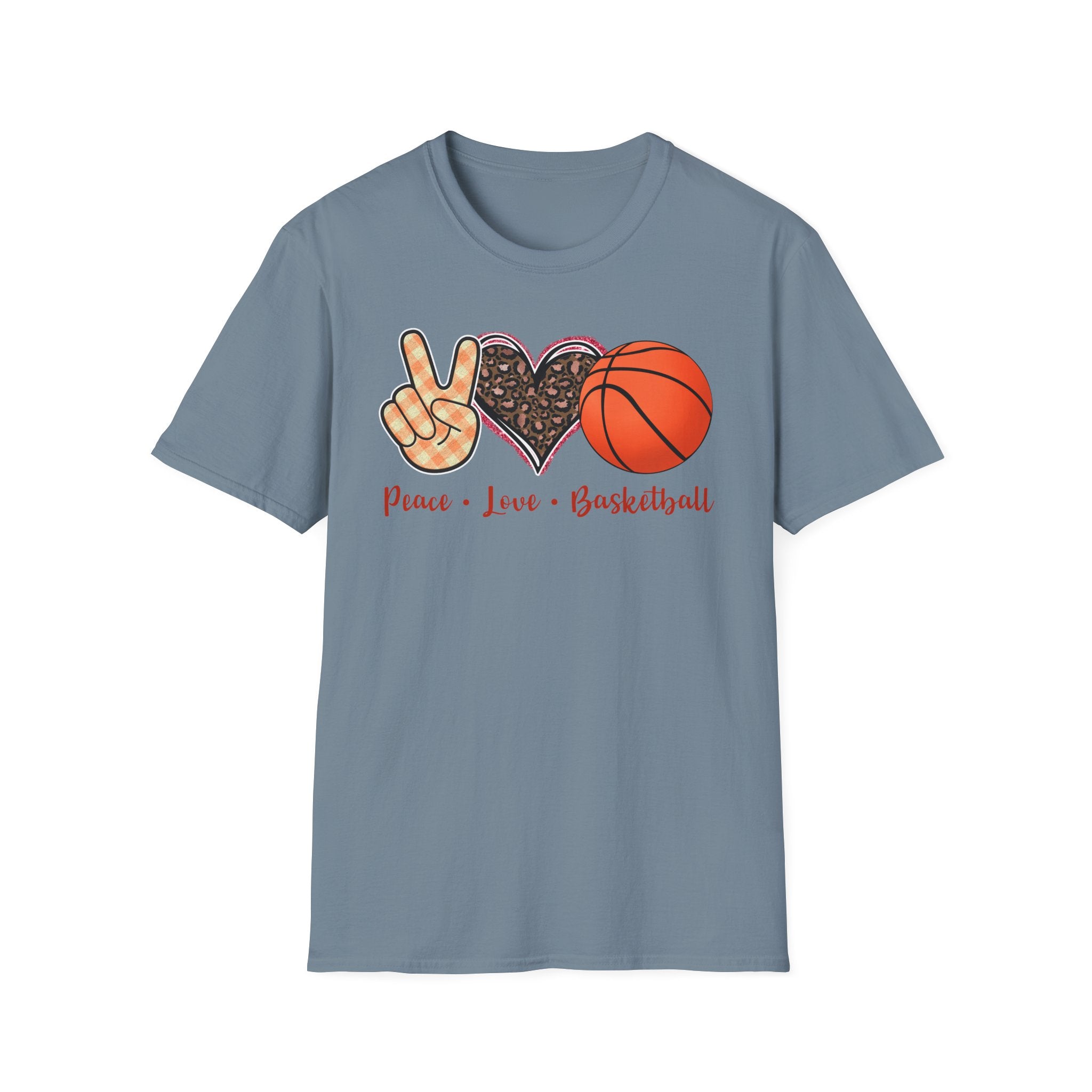 Peace Love Basketball T-Shirt