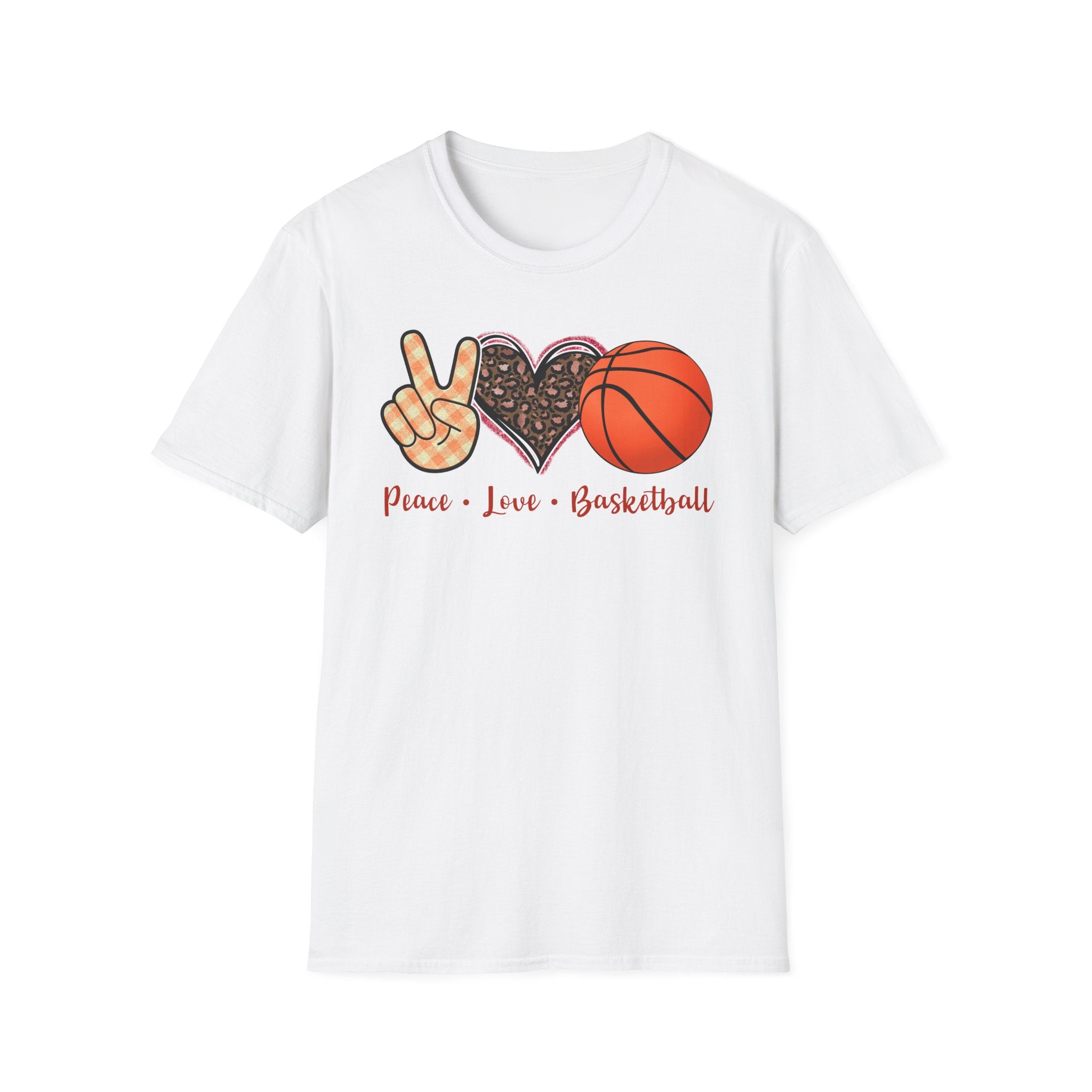 Peace Love Basketball T-Shirt