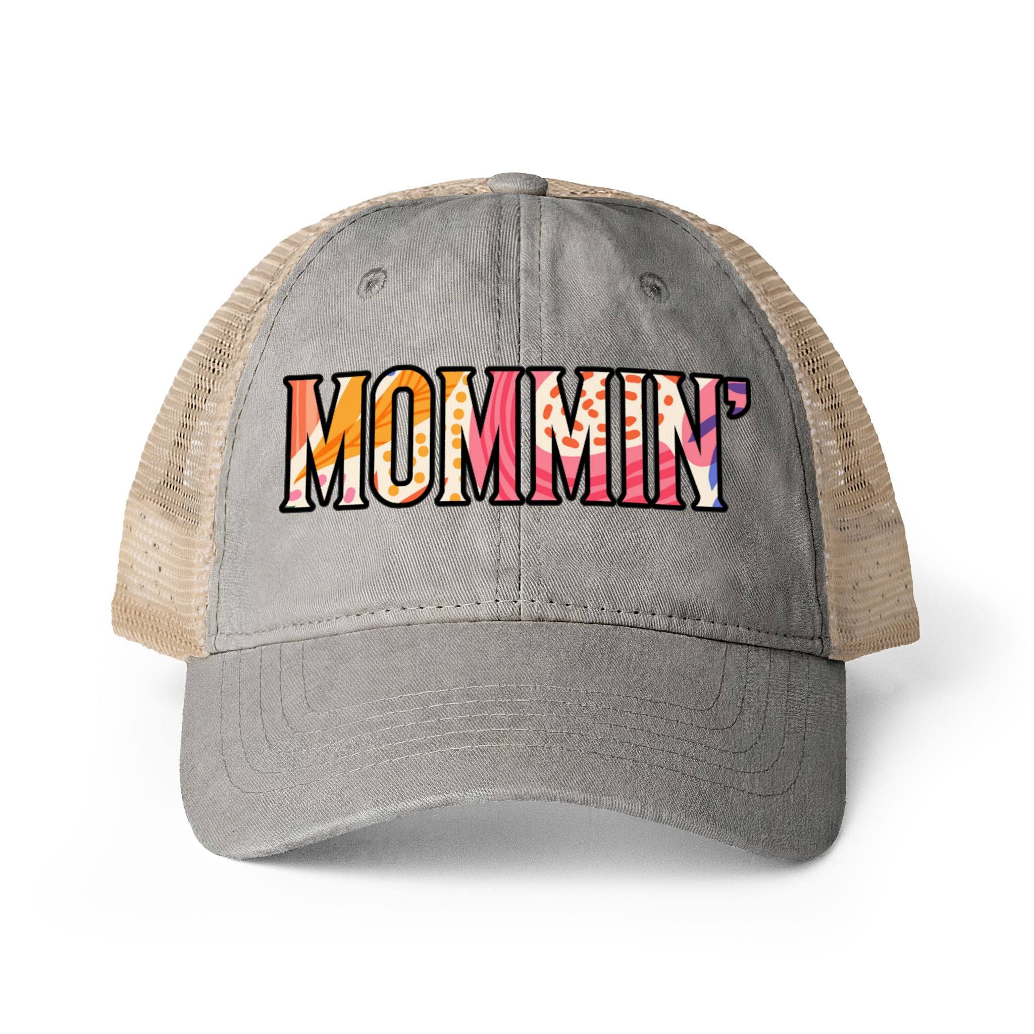 Women's Washed Mesh-Back Cap
