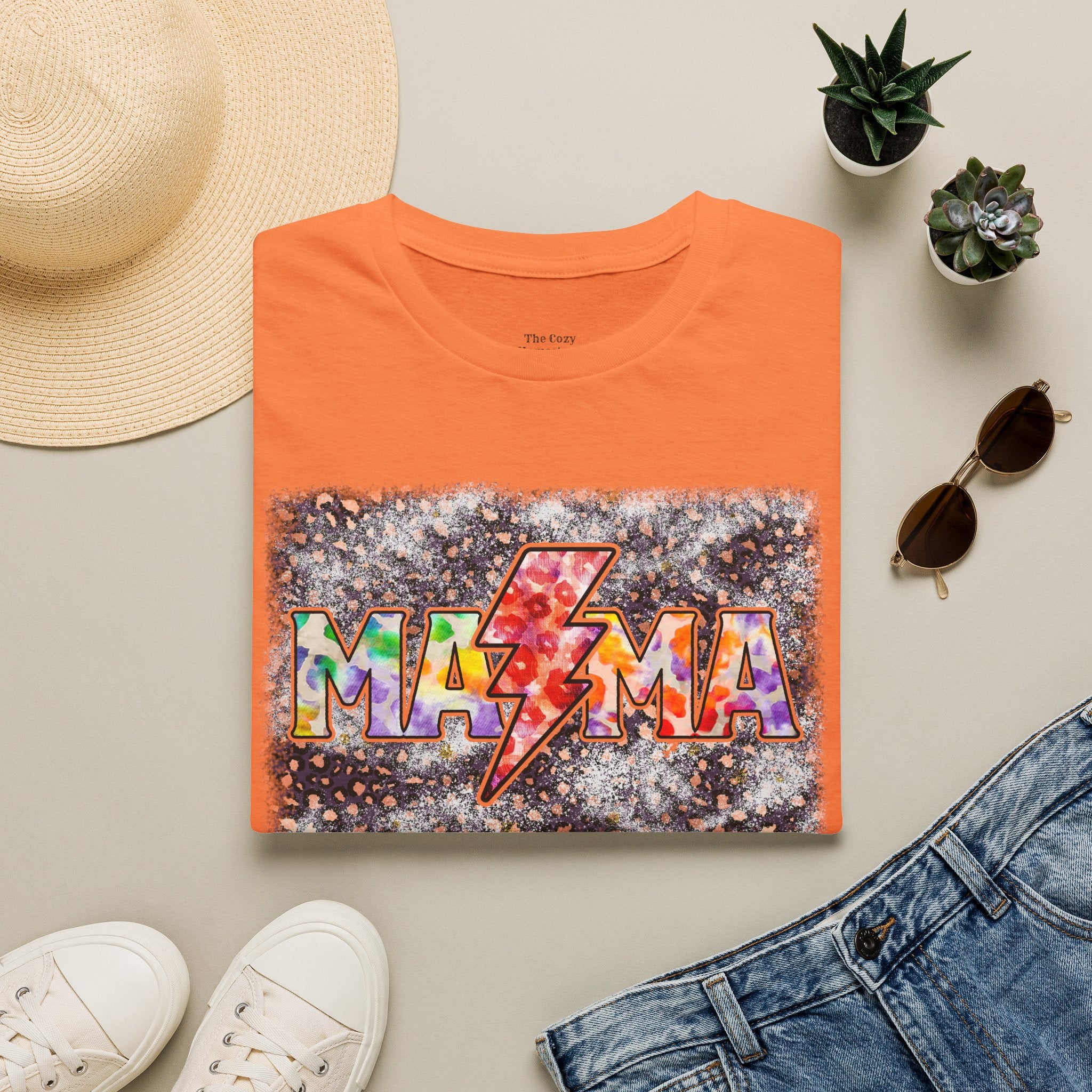 Mama Lightning Graphic T‑Shirt