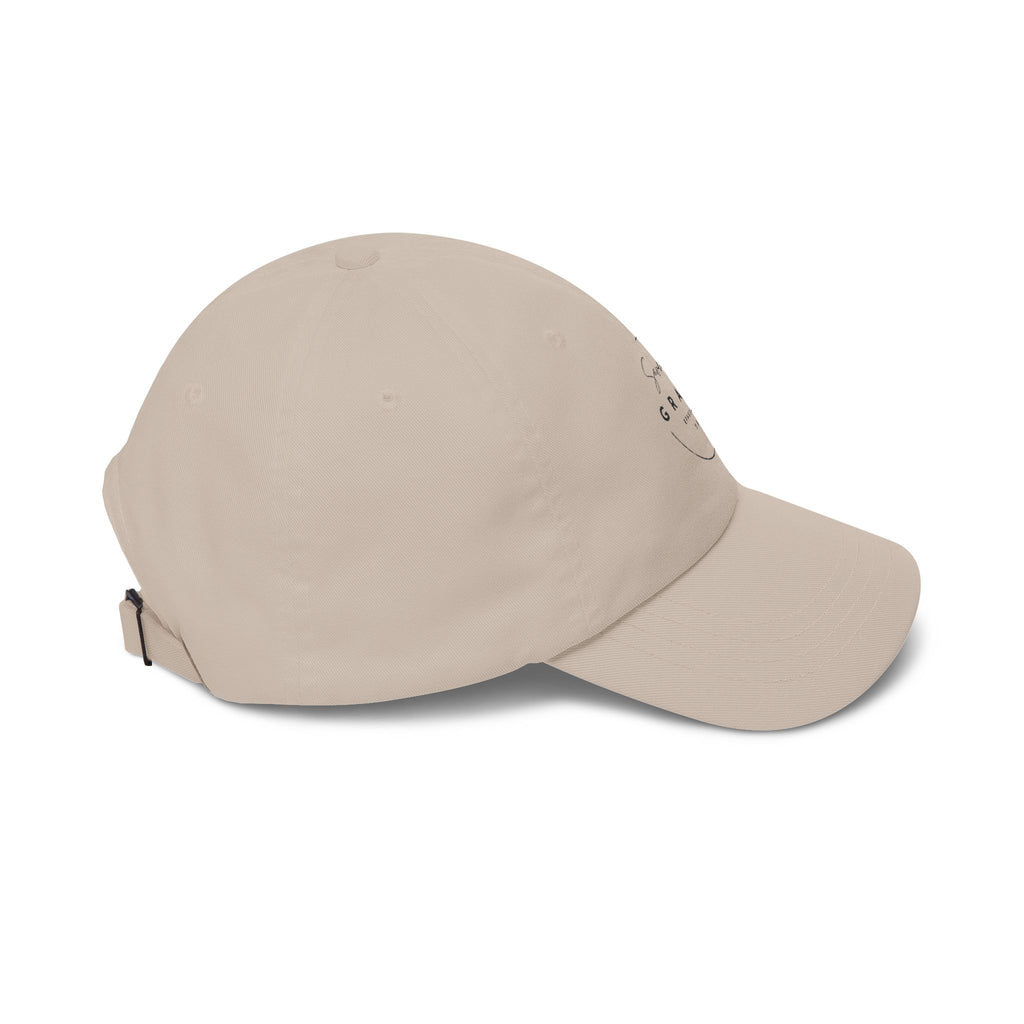 Dad Cap — 'Grace' Minimal Embroidered Baseball Hat