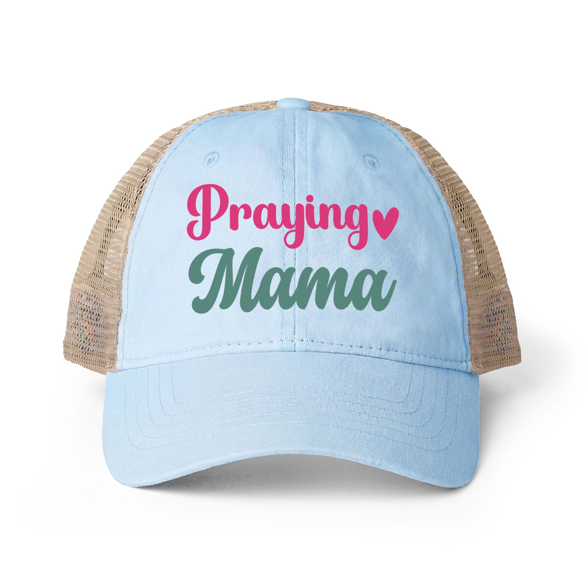 Women's Washed Mesh-Back Cap