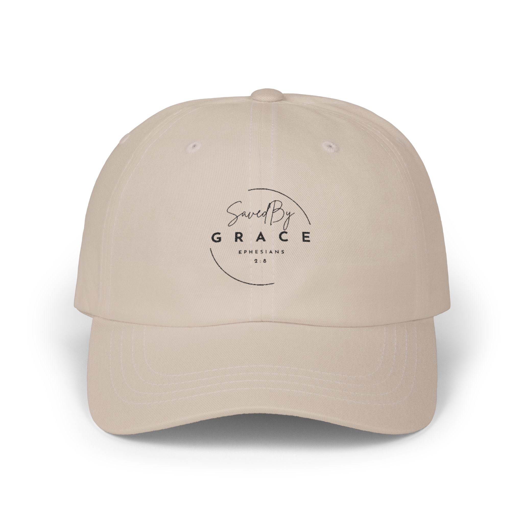 Dad Cap — 'Grace' Minimal Embroidered Baseball Hat