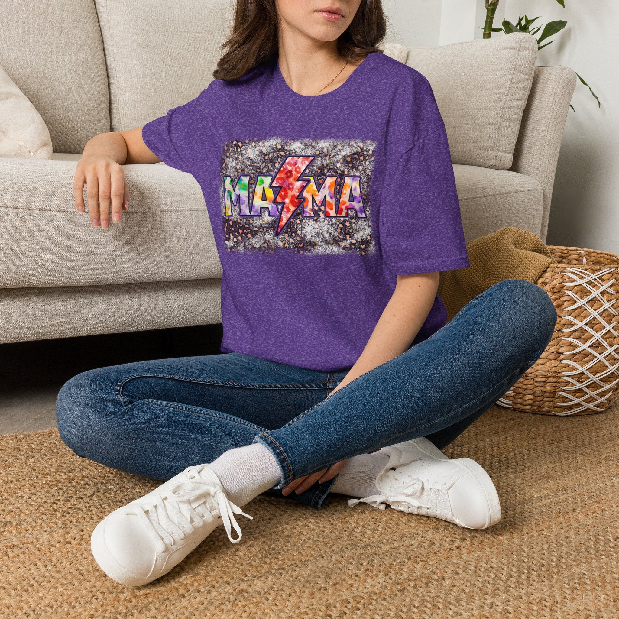 Mama Lightning Graphic T‑Shirt