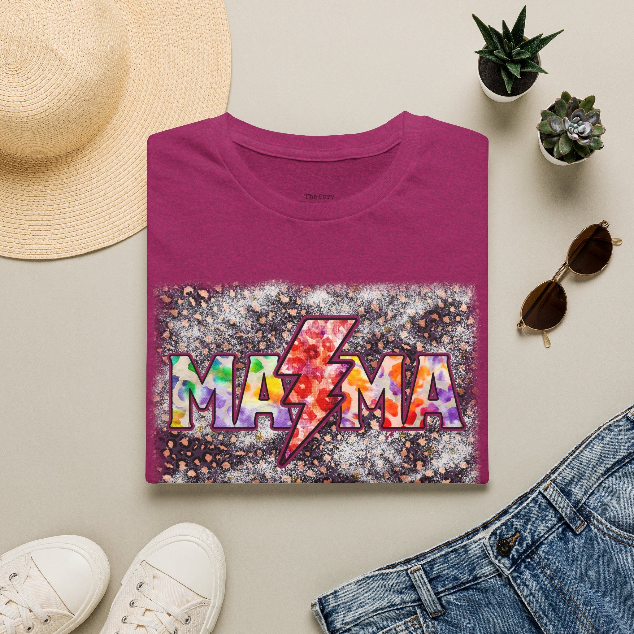 Mama Lightning Graphic T‑Shirt
