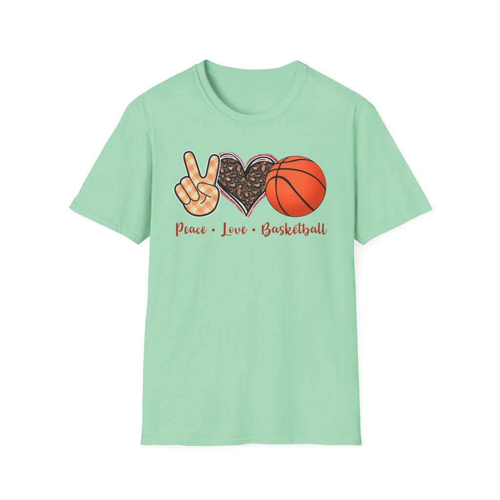 Peace Love Basketball T-Shirt