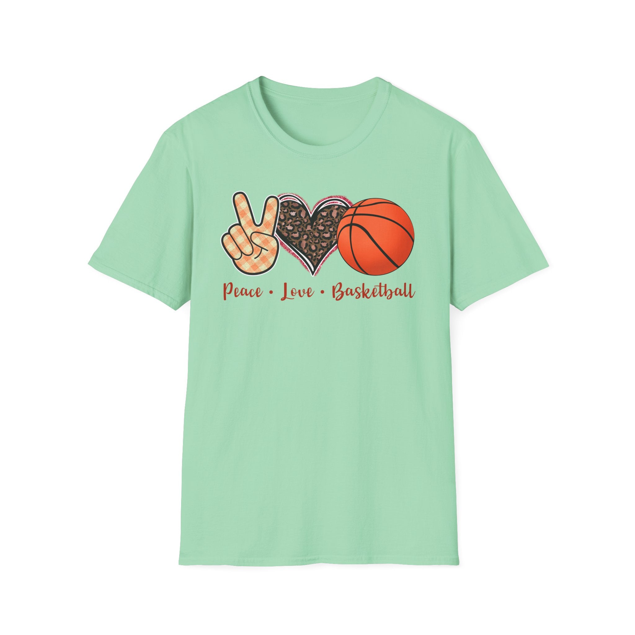 Peace Love Basketball T-Shirt