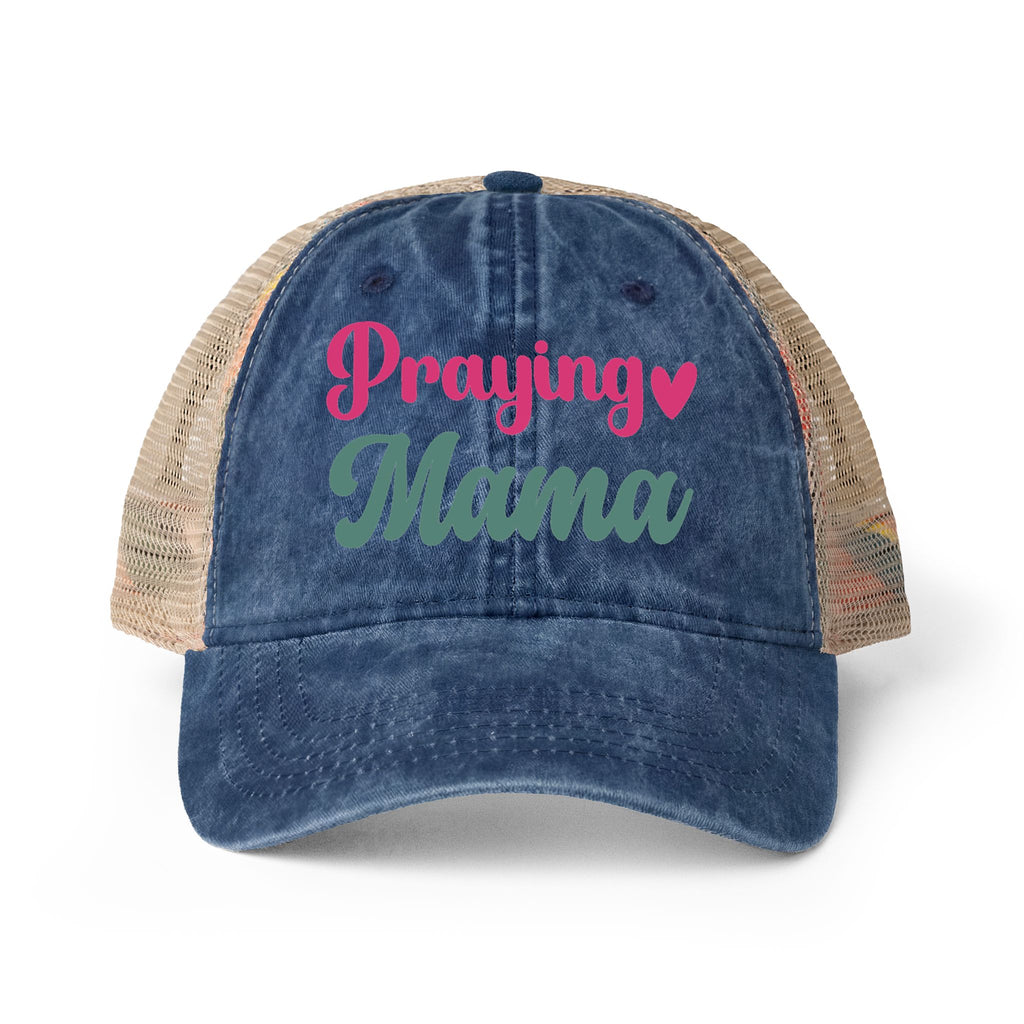Women's Washed Mesh-Back Cap