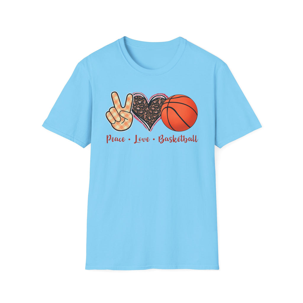 Peace Love Basketball T-Shirt