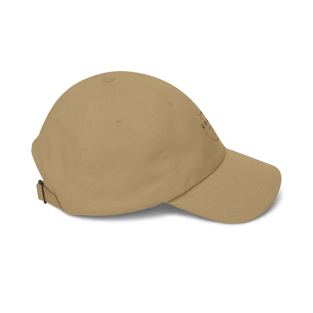 Dad Cap — 'Grace' Minimal Embroidered Baseball Hat
