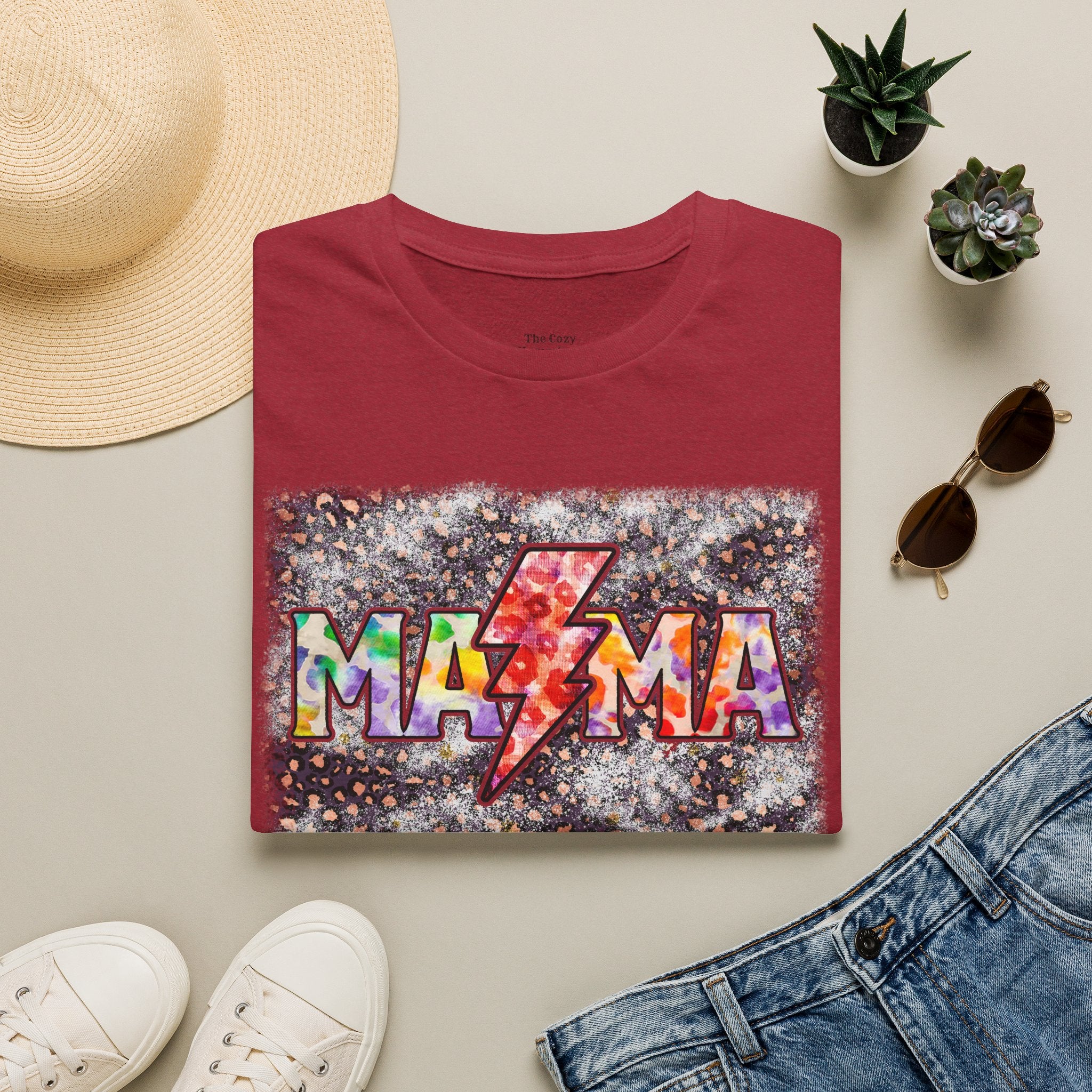 Mama Lightning Graphic T‑Shirt
