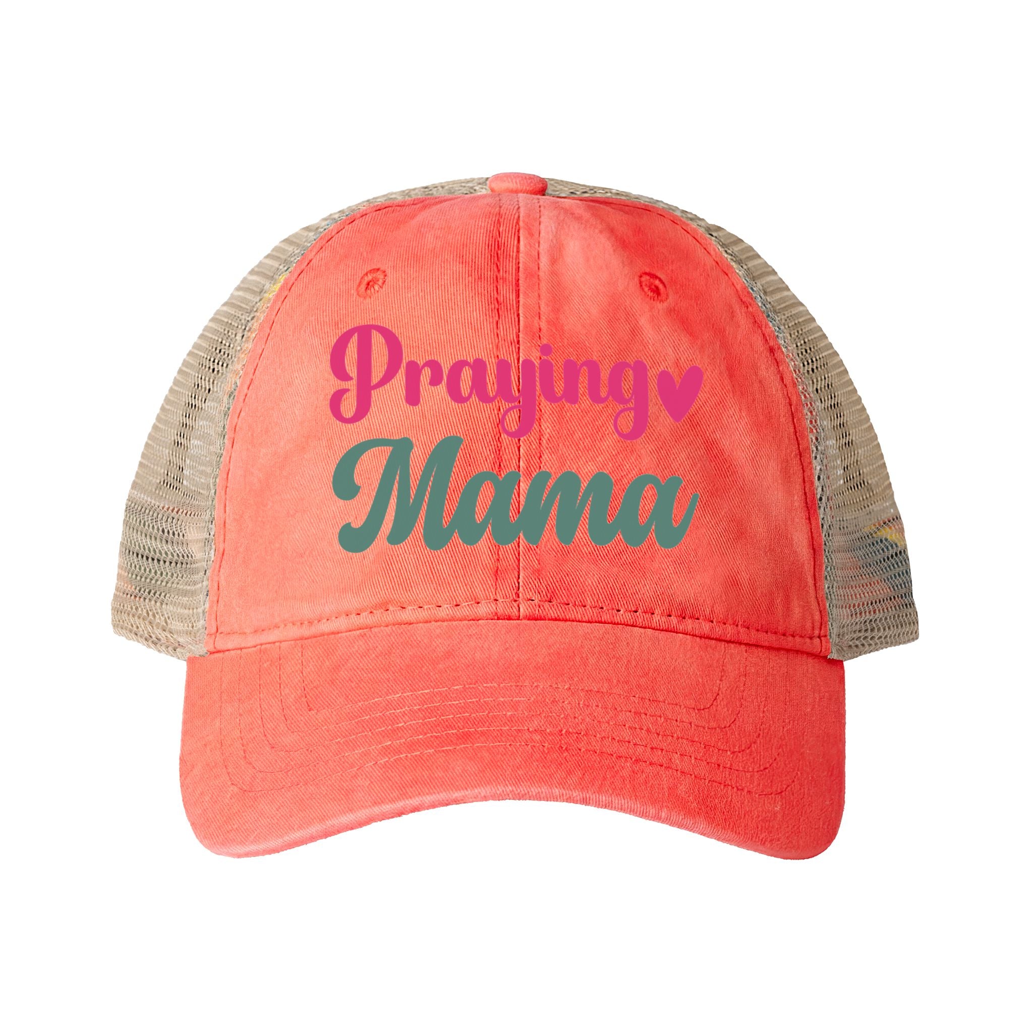 Women's Washed Mesh-Back Cap