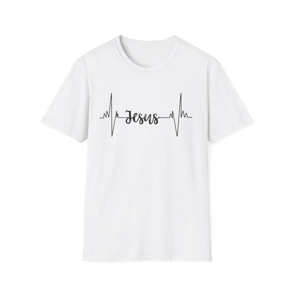 Jesus Heartbeat T-Shirt — Christian Faith Graphic Tee