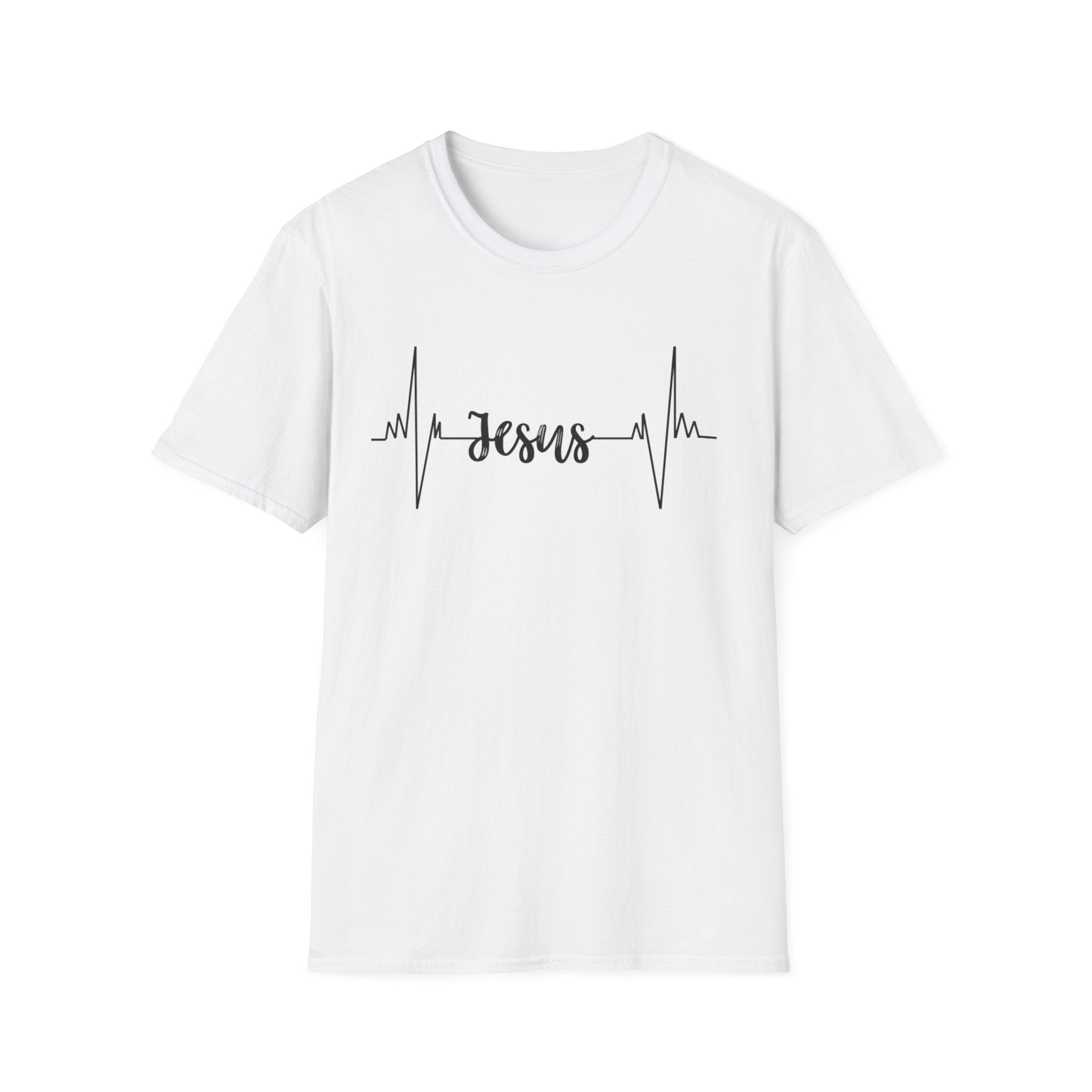 Jesus Heartbeat T-Shirt — Christian Faith Graphic Tee