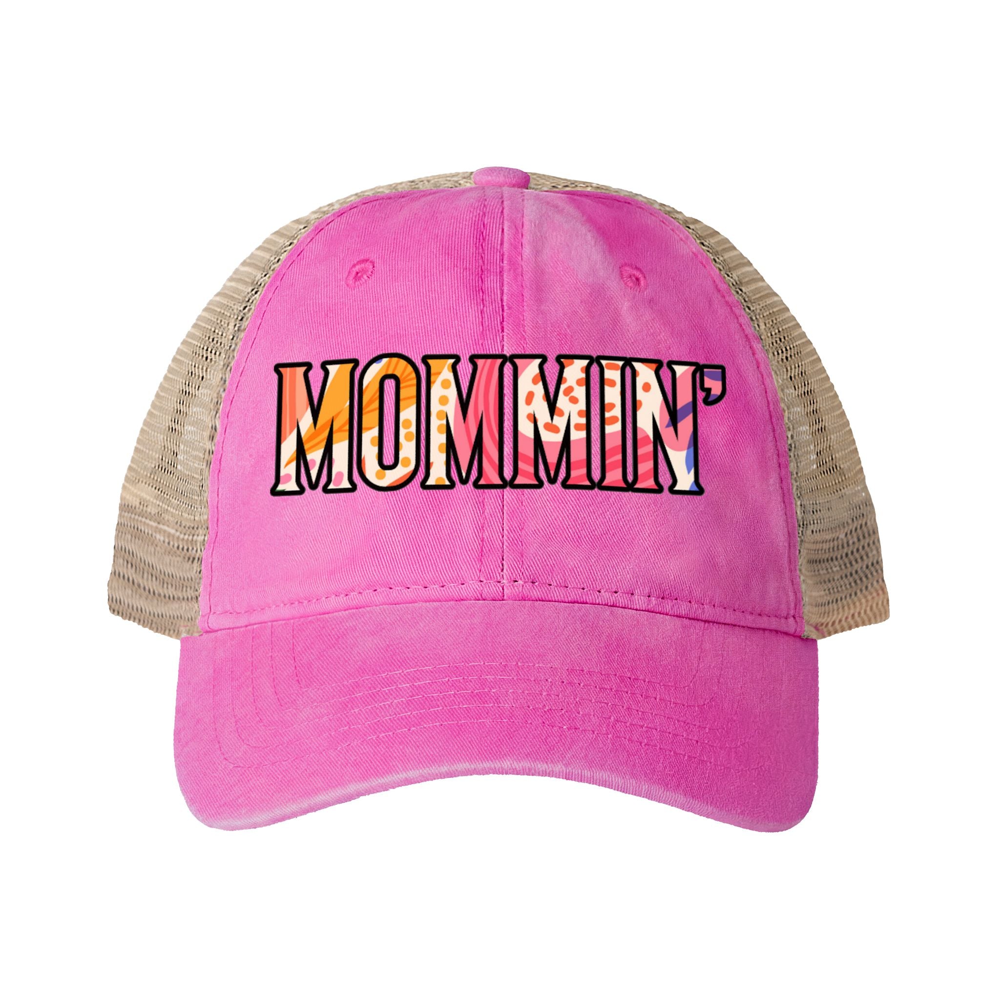 Women's Washed Mesh-Back Cap
