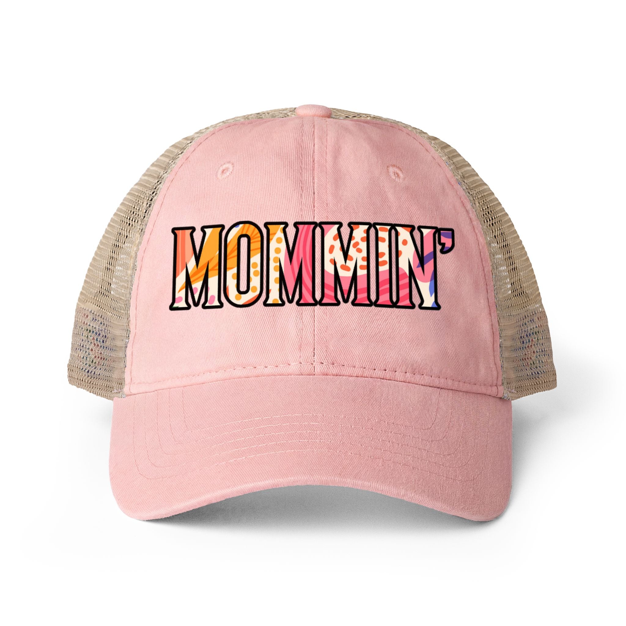 Women's Washed Mesh-Back Cap