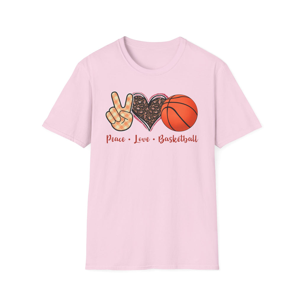 Peace Love Basketball T-Shirt