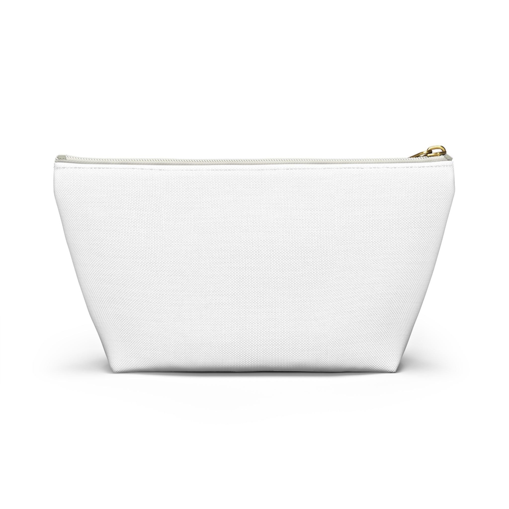 Mommin' Accessory Pouch — Floral Pattern T‑Bottom Makeup Bag