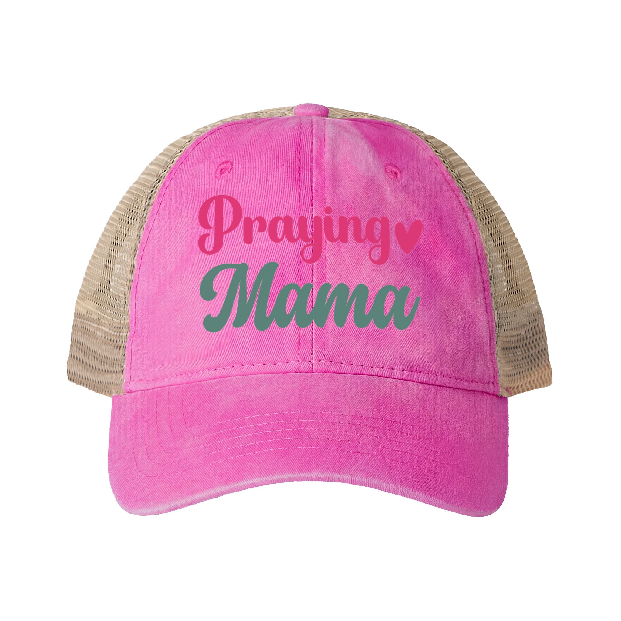 Women's Washed Mesh-Back Cap